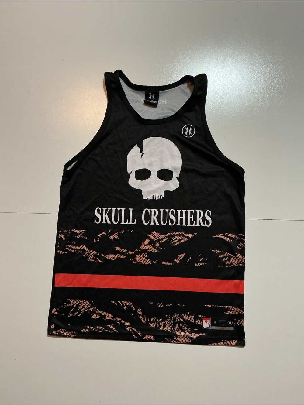 HK Army Paintball Skull Crushers Performance Tank Top Streetball Jersey